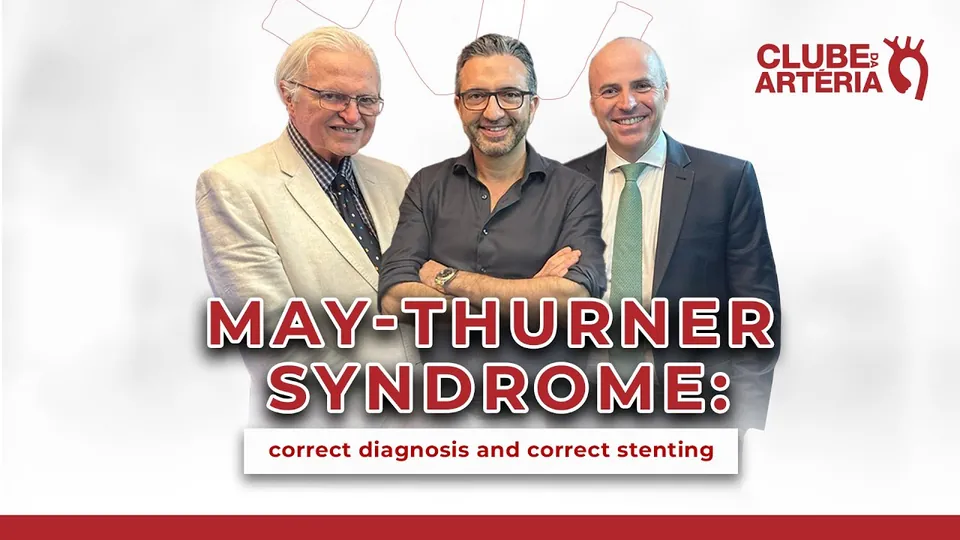 Capa da live: May-Thurner Syndrome: correct diagnosis and correct stenting